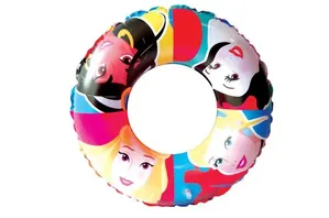 Acessórios De Praia e Piscina - Boia Circular Inflável - 56Cm - Disney - Princesas - Etilux