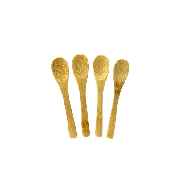 Kit com 4 Colheres em Bambu 9,5cm - honeyhome