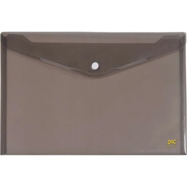 Envelope com Botão em PP A4 Fumê - Dac