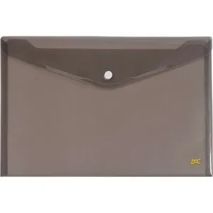 Envelope com Botão em PP A4 Fumê - Dac