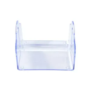 Porta Guardanapo Com Apoio Plástico Cristal 9,5x13,6x15cm K09 - Keita