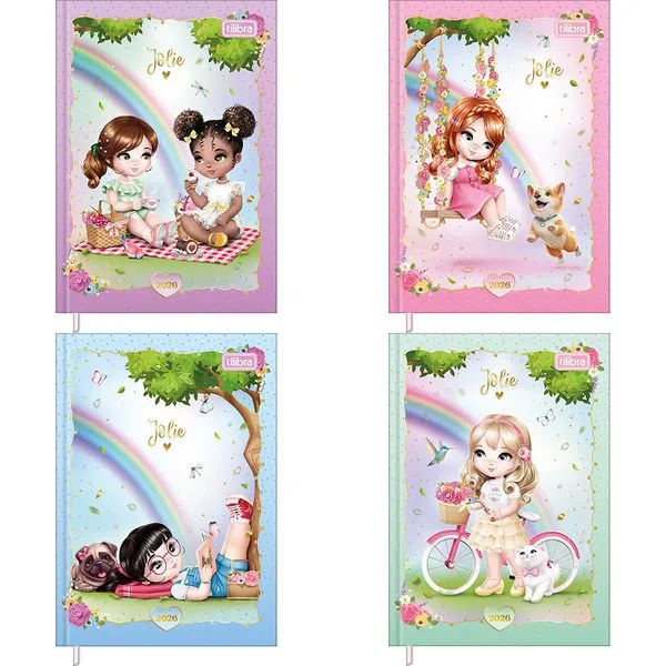Agenda 2026 Petit Jolie Costurada M3 Sortida Ref. 354881 - Tilibra