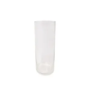 Vaso Decorativo Tubo Vidro Transparente 10x20cm EH511361 - Brascontinental