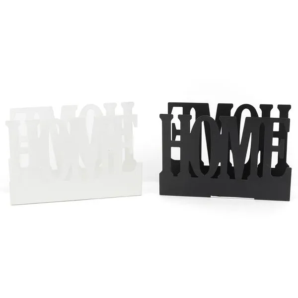 Porta Guardanapos de Metal Home 4x10x15cm - Importadora Cascavel