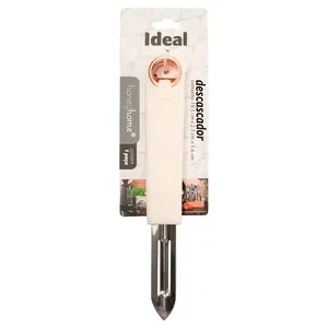 Descascador Para Alimentos Ideal Perfect Home Plástico PP e Aço Inox 19,5x2,7x1,6cm LM4027IDE - honeyhome