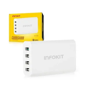 Carregador Turbo 40w Usb Qc2.0 If4u-cq240 - Infokit
