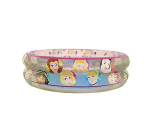 Acessórios De Praia e Piscina - Piscina Inflável 70L - 75X22Cm - Princesas - Etilux