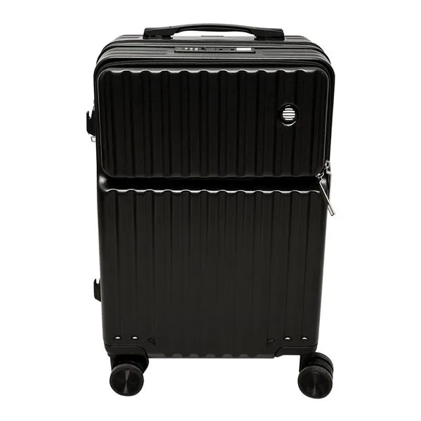 Mala Viagem Bordo Exclusive 20" Rodinhas 360º Alça Telescópica 55x35x23cm LM4326 - honeyhome