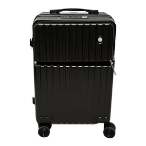 Mala Viagem Bordo Exclusive 20" Rodinhas 360º Alça Telescópica 55x35x23cm LM4326 - honeyhome