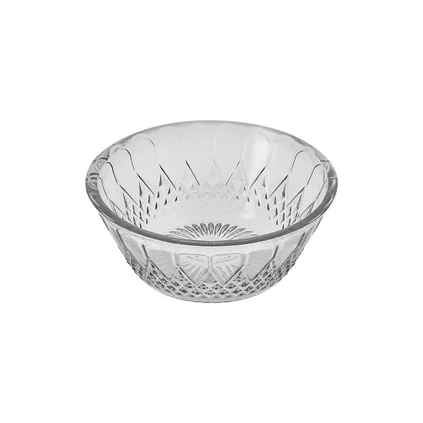 Centro de Mesa Villari Vidro Transparente 9x23,7cm - Vitazza