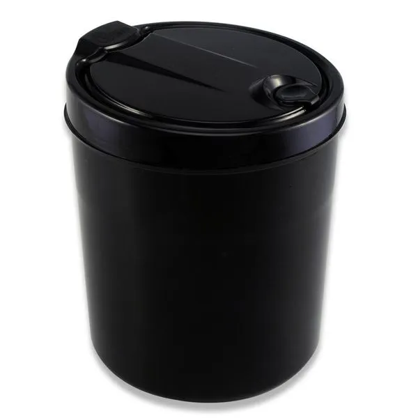 Lixeira 6L Multiúso com Tampa de Clicar Polipropileno Preto 3558 - viel