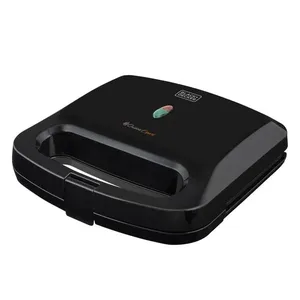 Sanduicheira e Grill Cuisine Expert Preta 750 Sanduicheira e Grill Elétrico Cuisine Expert Preta 750W 220V GS800B2 - Black & Deckerw 220v