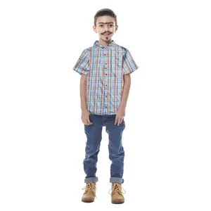 Camisa Caipira Manga Curta Infantil Tamanho G - Fantasias Super