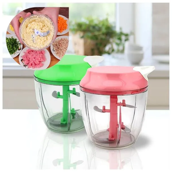 Mini Processador de Alimentos manual de plástico - Clink CK3349