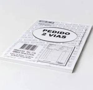 Talão de Pedido 2 Vias - São Domingos