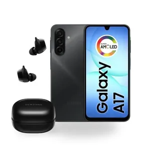 Kit Smartphone Samsung Galaxy A17 128GB com Fone Galaxy Buds Core R410 | Preto