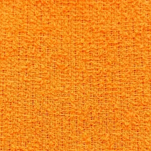Toalha de Mão Lavabo Social Com Franja - 21x31cm Laranja