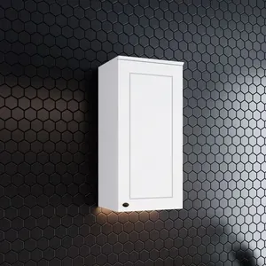 Armário Aéreo Americana com 1 Porta 40cm Henn | Branco