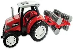 Maxx Trator Rural Arado Vermelho Usual Plastic 262