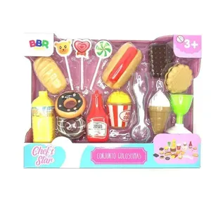 Conjunto Guloseimas Cachorro Quente Bbr R2961