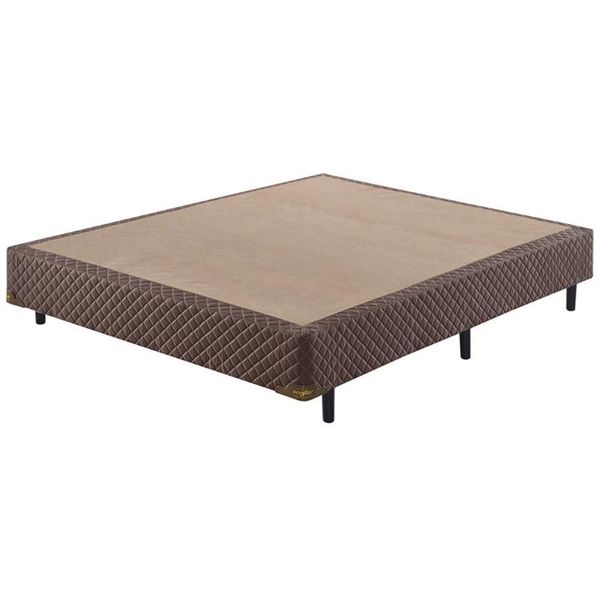 Base Box Casal Ecoflex 138x188x40 | Marrom