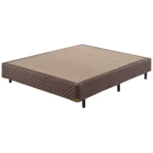 Base Box Casal Ecoflex 138x188x40 | Marrom