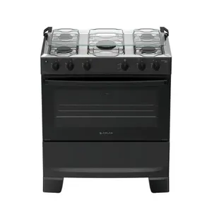 Fogão Atlas 5 Bocas Mônaco Plus New | Preto (Bivolt)