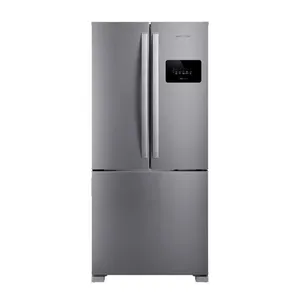 Refrigerador Brastemp Frost Free French Door 3 Portas 559 Litros BRO85MK | Inox (127 V)