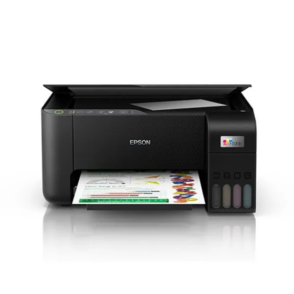 Impressora Epson Multifuncional Ecotank L3250 | Preto (Bivolt)