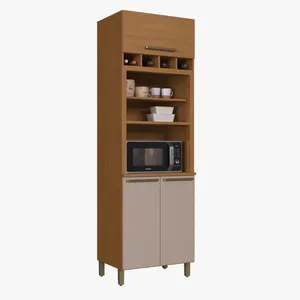 Torre Quente Indekes Imperial 2 Fornos 70cm Kit Indekes Imperial 2 Fornos 70cm | Freijo/Camurça