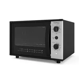 Forno Elétrico Bancada Top 40 Inox 40 Litros Fogatti Black / 220V