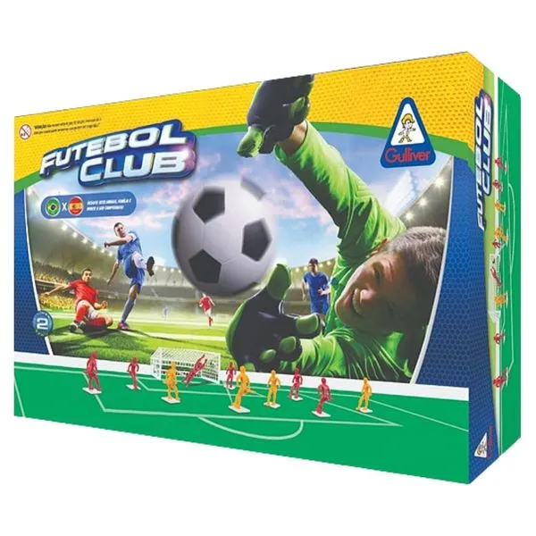 Jogo Futebol De Botão Cristal Brasil X Espanha