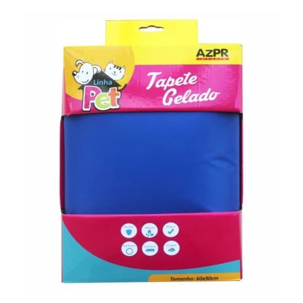 Tapete Gelado 60X90 Cm para Pet Azpr