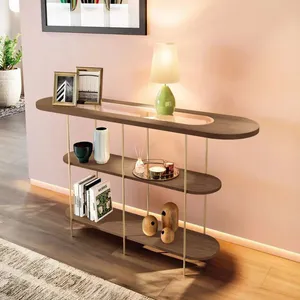 Aparador para Sala de Estar 135 cm Hb Móveis Infinity | Castanho