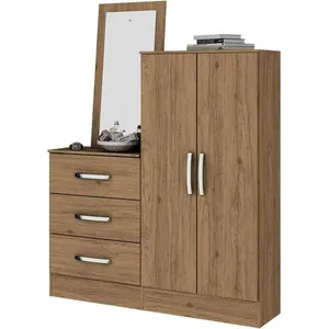 Cômoda 2 Portas 3 Gavetas Henn Briz B700 | Rustico