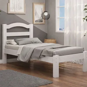 Cama Solteiro 78cm x 188cm Arauna Robusta | Branco