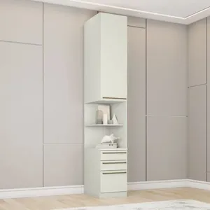Módulo Henn Seletto Criado 1 Porta 3 Gavetas MC02 | Areia