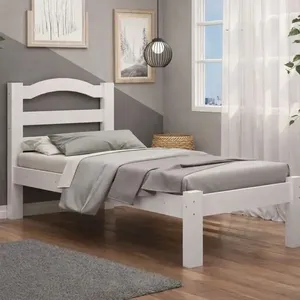 Cama Solteiro 88cm x 188cm Arauna Robusta | Branco