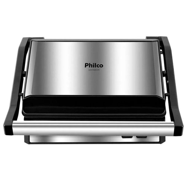 Sanduicheira Grill Philco Maxx Clean 1000W | Preto/Inox (127 V)