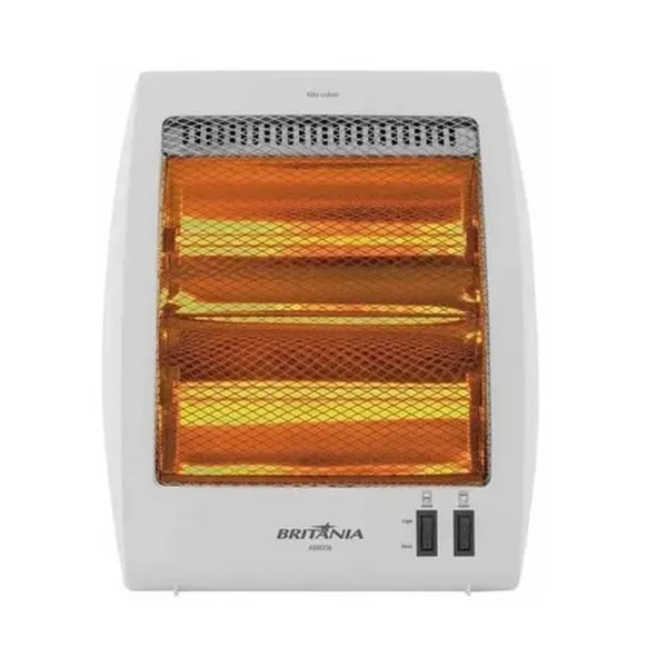 Aquecedor Elétrico Britânia 800W AB800B | Branco (220 V)