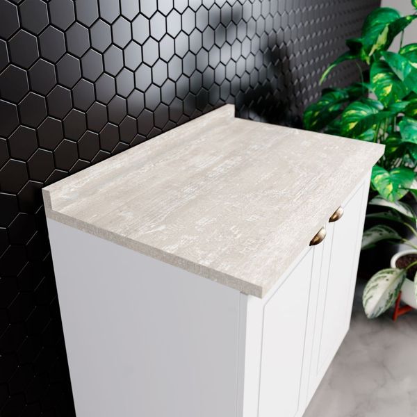 Tampo Para Balcão MDF Americana Henn 80 cm | Calcare