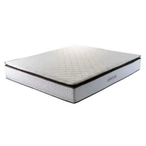 Colchão Casal Hellen Laguna 138x188x28cm | Marrom/Branco (S/V)