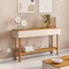 Aparador para Sala de Estar 136 cm Hb móveis Fiero | Off White/Cinamomo