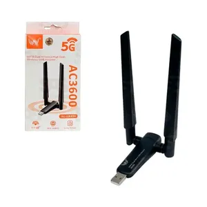 Antena Dupla Wireless USB ALUAX04 Altomex 2.4GHz/5GHz