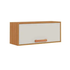 Armário Aéreo 80cm 1 Porta Itatiaia Napoles | Cinamomo/Off White