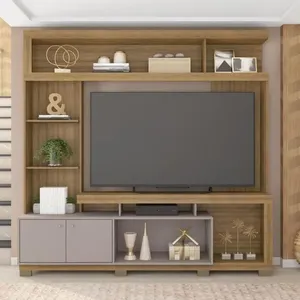 Estante Home Para TV até 65 Polegadas Formosa Caemmun | Mel/Cacao