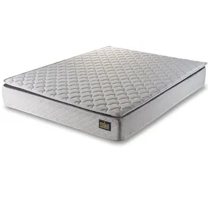 Colchão Queen Hellen Bem MM Espuma D45 EPS 1,58x1,98x24 | Branco/Cinza