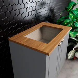 Tampo para Balcão Cooktop Americana Henn 80cm | Nature
