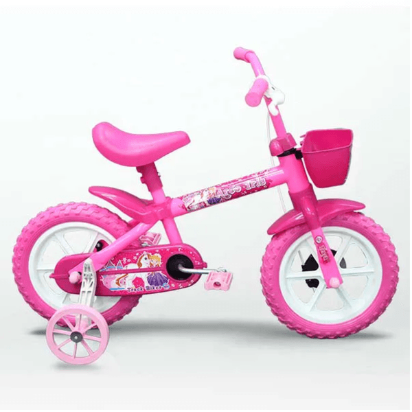 Bicicleta Infantil Track TK3 Iris Aro 12  | Rosa