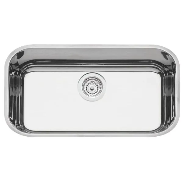 Cuba n.2 Tramontina Lavínia Prime em Aço Inox Alto Brilho 56 x 34 x 17 cm com Válvula 94024202